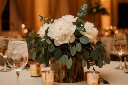 Centerpieces at wedding receptions NYT