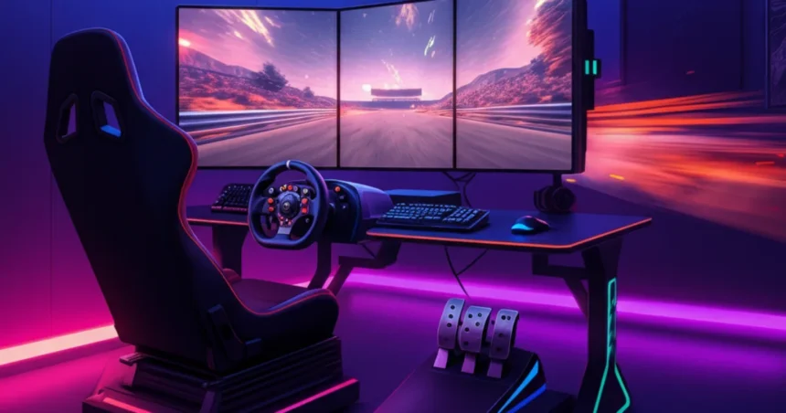 Drag race simulator