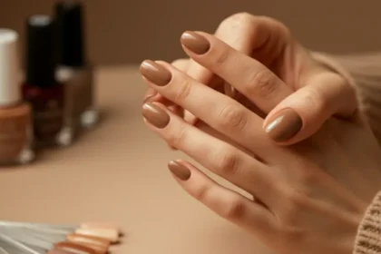 How to get the perfect light brown nails color backstageviral.Com